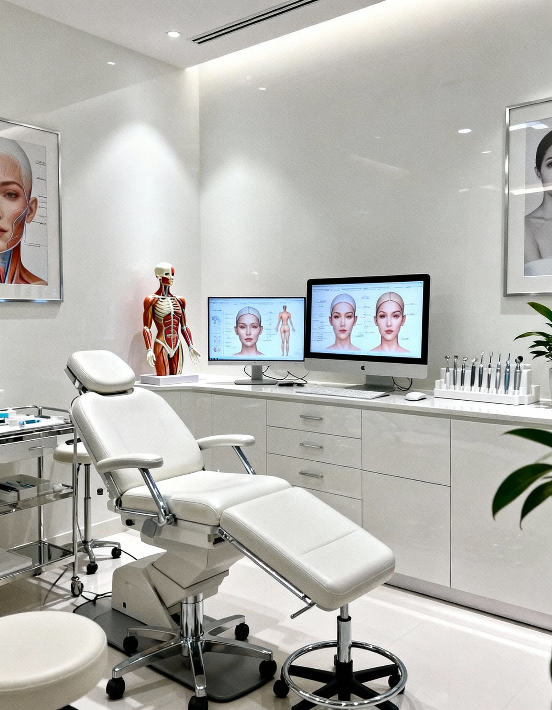 Dr. James Lyons in the modern aesthetic surgery office at Colores Cosmetic Surgery