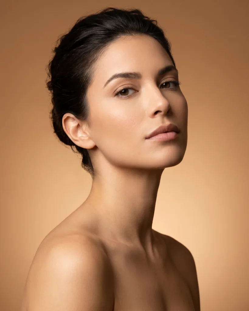 Facial and neck liposuction result at Colores Cosmetic Surgery in Hollywood, FL